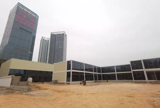 Earthquake Resistance Modular Portable Container House For Mining Site Office Solutions