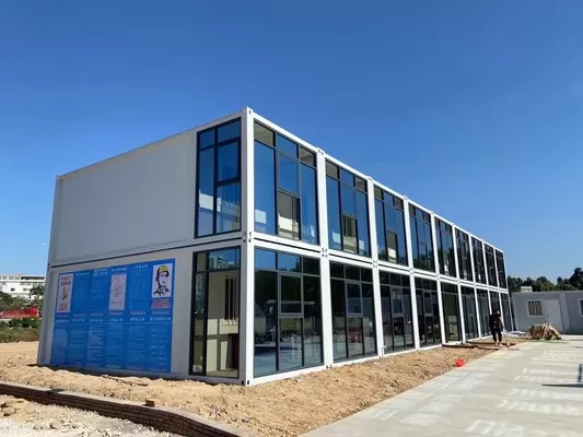 Modular Container House Home Office Cabin House Construction Site Office Container Prefabricated-Office-Container