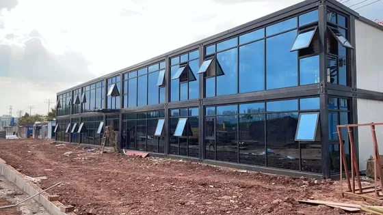 40ft Portable Site Cabins , Modular Detachable Readymade Site Office Cabins