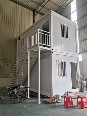 Flat Pack Container Prefabricated Camp House Temperoary Shelter For Homeless People In Earthquake And War