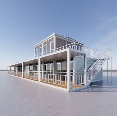 BOX SPACE Modular Prefab House Restaurant Container House Assemble Prefab House Mobile House Container Home