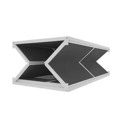 Expandable Fold Out Container House , Prefab 40ft Shipping Container Home