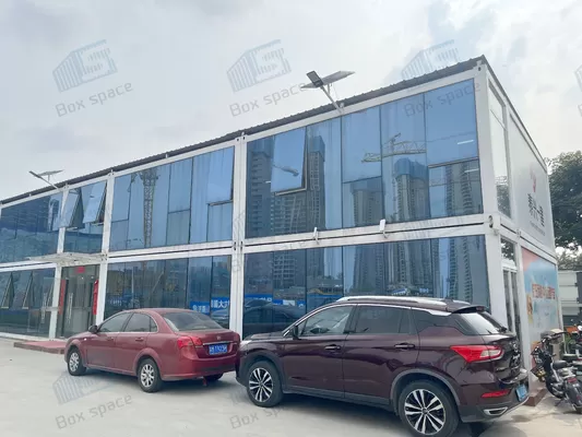 Construction Site Office Modular 20ft Container House Prefabricated Container Office Pre Built Container Dormitory