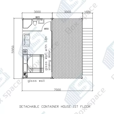 BOX SPACE Tiny Homes Ready To Ship 3 Bedroom Prefabricated House Luxury Villas Prefab Modular Container House Cyprus