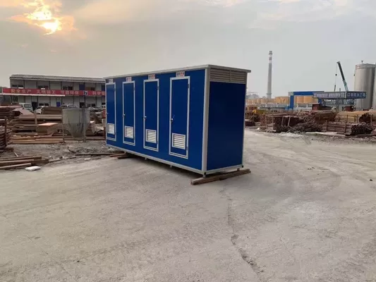 Rental Public Mobile Portable Toilet Cabin Bathroom For Mining Site