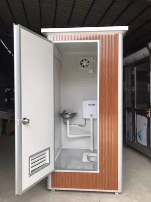 Modular Prefabricated Portable Toilet Movable With EPS Sandwich Panel