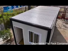 Portable Movable Hurricane Resistence Water Proof Container Warehouse With Internal Drainage System