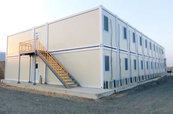 Modular House For Construction Site And Mining Area Worker Dormitory Prefabricated Fast Build Kit Homes