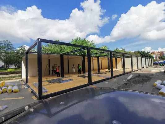 Tiny House Construction Kit Prefabricated Office For Site Movable Site Office Container Worker Dormitory