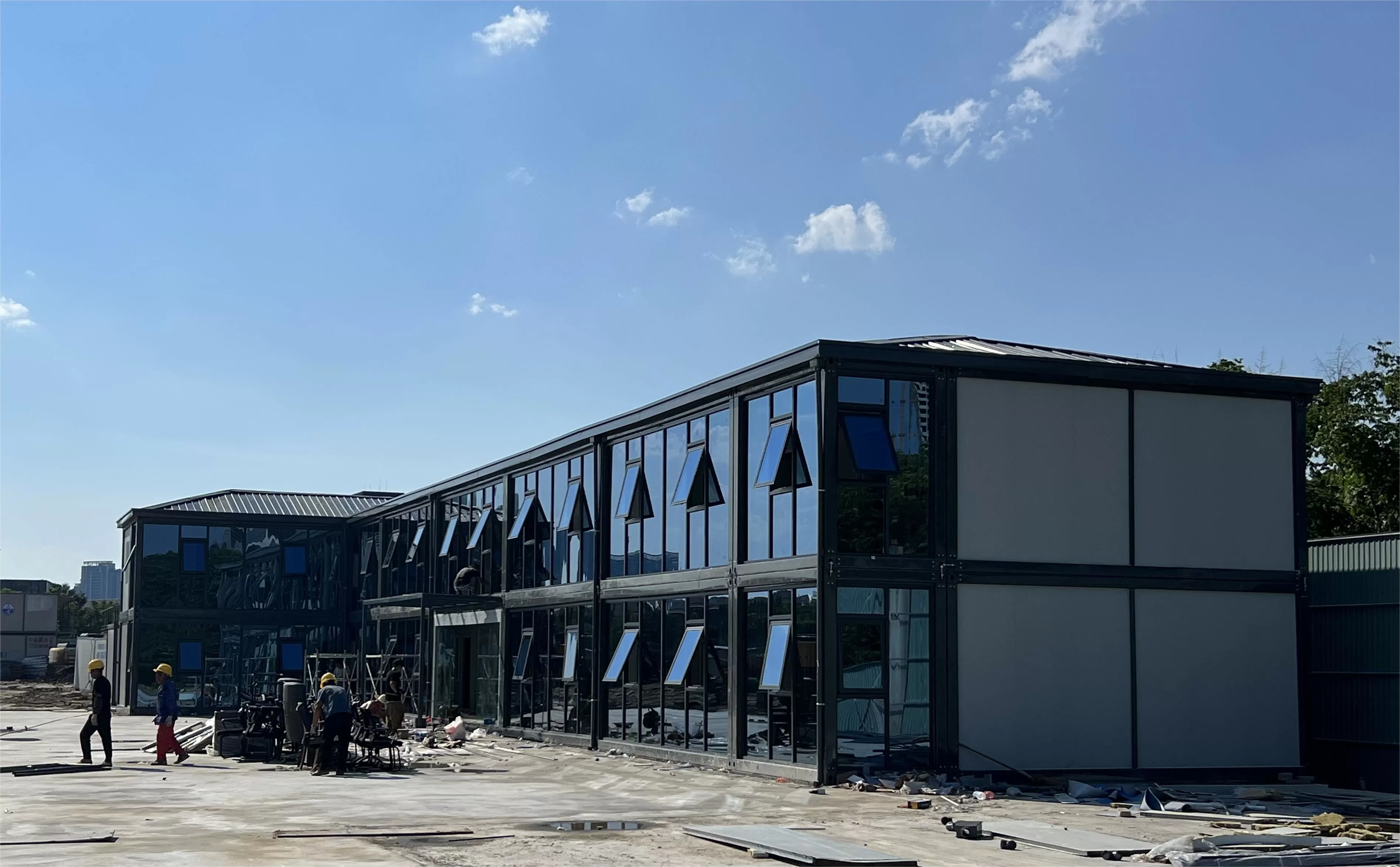 quality Prefabricated Container House factory