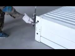 Portable Foldable Container House Galvanized Steel For Disaster Resettlement