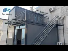 20ft X 20ft Two Storey Container Office With Roof Decking Home Office And Holiday House For Personal Use