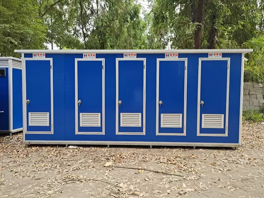 Fast Assembled Portable Bathroom Cabin , Restroom Portable Washroom Cabin
