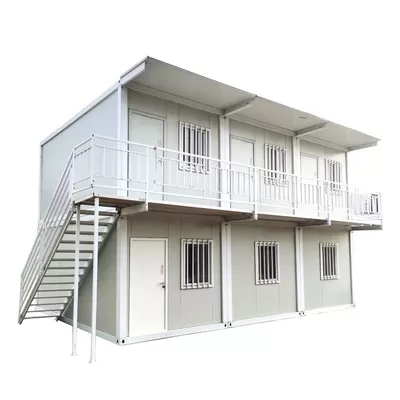 BOX SPACE  Low Cost And Quick Installation Of Convenient Templated Camping Huts Construction Site Office Container House