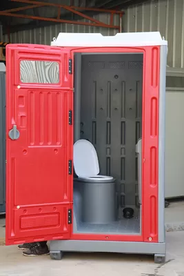 Plastic HDPE Portable Toilet Mobile Cabin For Bathroom Outdoor