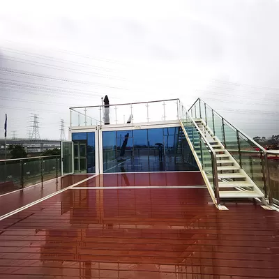 Tiny Temporary Container Homes Collapsible Easy Assemble Prefab Cabin House