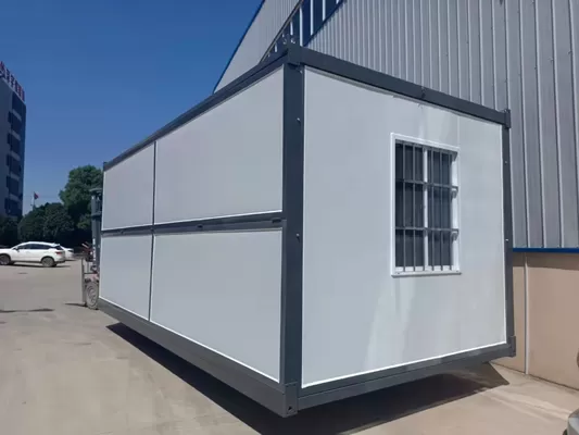Flat Pack Foldable Mobile Container House 20ft Mini Prefab Homes Waterproof