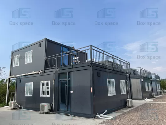 BOX SPACE Custom Prefabricated Detachable Container Homes Prefab Low Cost Modular Apartment Building House