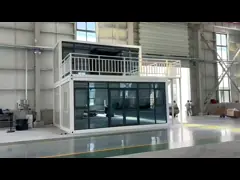 Prefab House Kits In Puerto Rico Office Containers 2 Storey Stackable Portable Cabin For Mining Site Worker