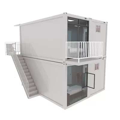 Steel 20ft 2 Bedroom Shipping Container House Anti Rust Prefabricated Homes