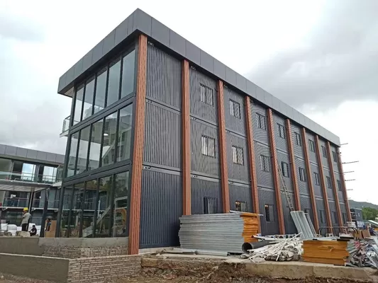 20ft 40ft Flat Pack Container Homes , Hospital Hotel Pre Built Shipping Container Homes