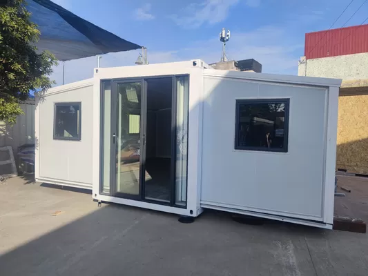Folding Expandable Container House 20ft 40ft Office Shop Prefab Homes