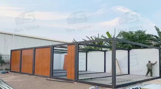 Steel Prefabricated Warehouse Modular Structure Storage With Strong Floor Bearing And Water Proof.