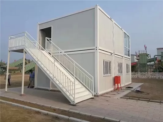 BOX SPACE Modular Container House, Modbox Office For Construction Site And Mining Workers, 40HQ Can Load 17 Units