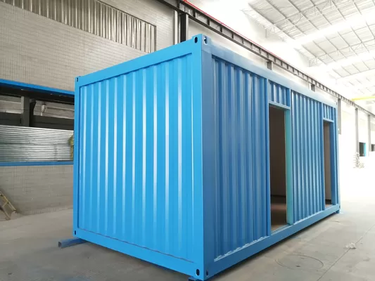 BOX SPACE Flat Pack Container Office Flat Pack Container House With Stronger Frame For Safety And Durability
