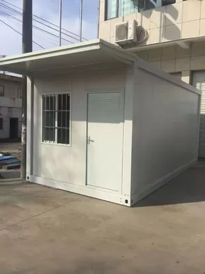 BOX SPACE 20ft Prefab Container House Manufacture European Flat Pack Container House Prefabricated China Modular House